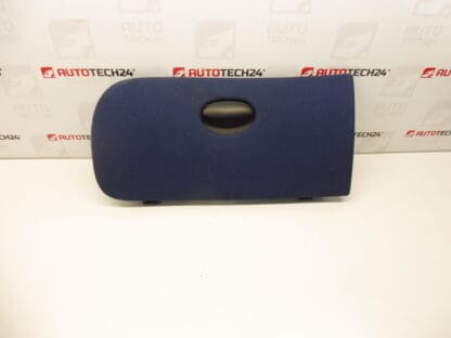 Aufbewahrungsbox blauer Stoff Peugeot 206 96415289US 8214SK