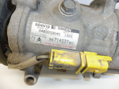 Klimakompressor Sanden SD6V12 1926 Citroën Peugeot 9671453780 9800822280