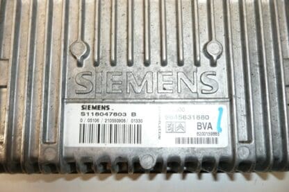 Steuergerät Siemens TA200 Peugeot 406 2.0 HDI 9645631880 S118047803 B