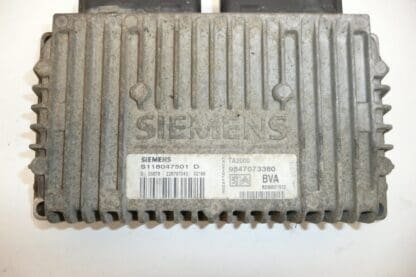 Steuergerät Siemens TA200 Citroën Xsara 2.0 HDI 9647073380 S118047501 252983 2529TV
