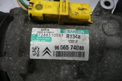 Klimakompressor Sanden SD7C16 1301F 9648138980 6453RE