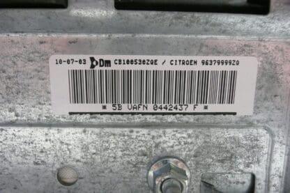 Beifahrerairbag Citroën C2 C3 96379999ZQ 8216Q1