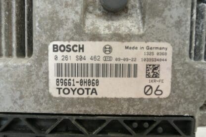 Steuergerät Bosch 1.0i 1KR 89661-0H060 0261S04462 1943FC