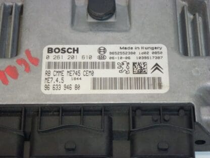Steuergerät Bosch ME7.4.5 0261201610 9663394680 194096