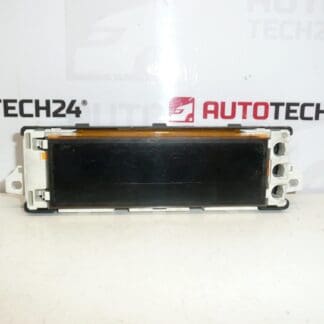 Peugeot 207 Computerradio-Display 9663205580 6593R7 6593R8