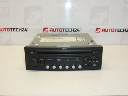 Autoradio mit CD MP3 Citroën Peugeot 9662925977 6564CJ