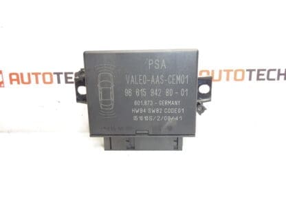 ECU PDC PUEGEOT CITROën 9661594280 6590AA 6590AC