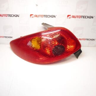 Originales linkes Rücklicht Peugeot 206 3/5 Türen ab 7/2003 6350S0