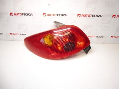 Originales linkes Rücklicht Peugeot 206 3/5 Türen ab 7/2003 6350S0