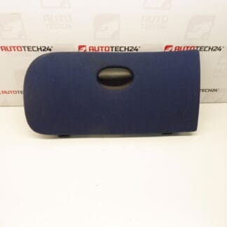Handschuhfachabdeckung aus blauem Stoff Peugeot 206 96415289US 8214SK