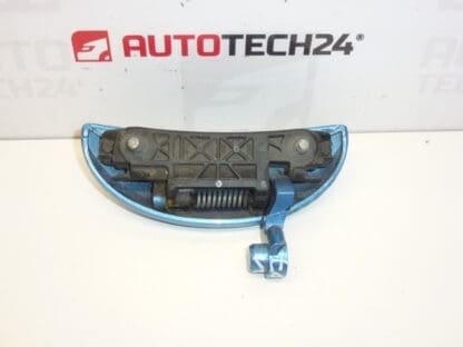 Türgriff hinten links Citroën C1 Peugeot 107 blaumetallic 9101AQ – Bild 2