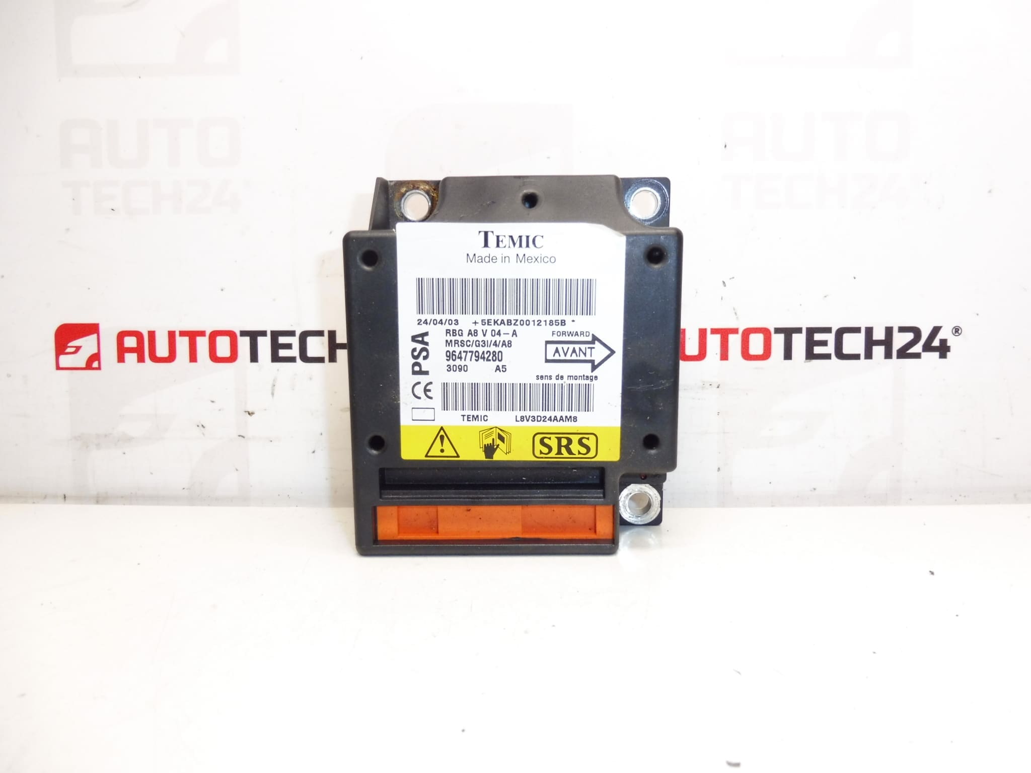 Citroën C2 C3 Airbageinheit 9647794280 654581