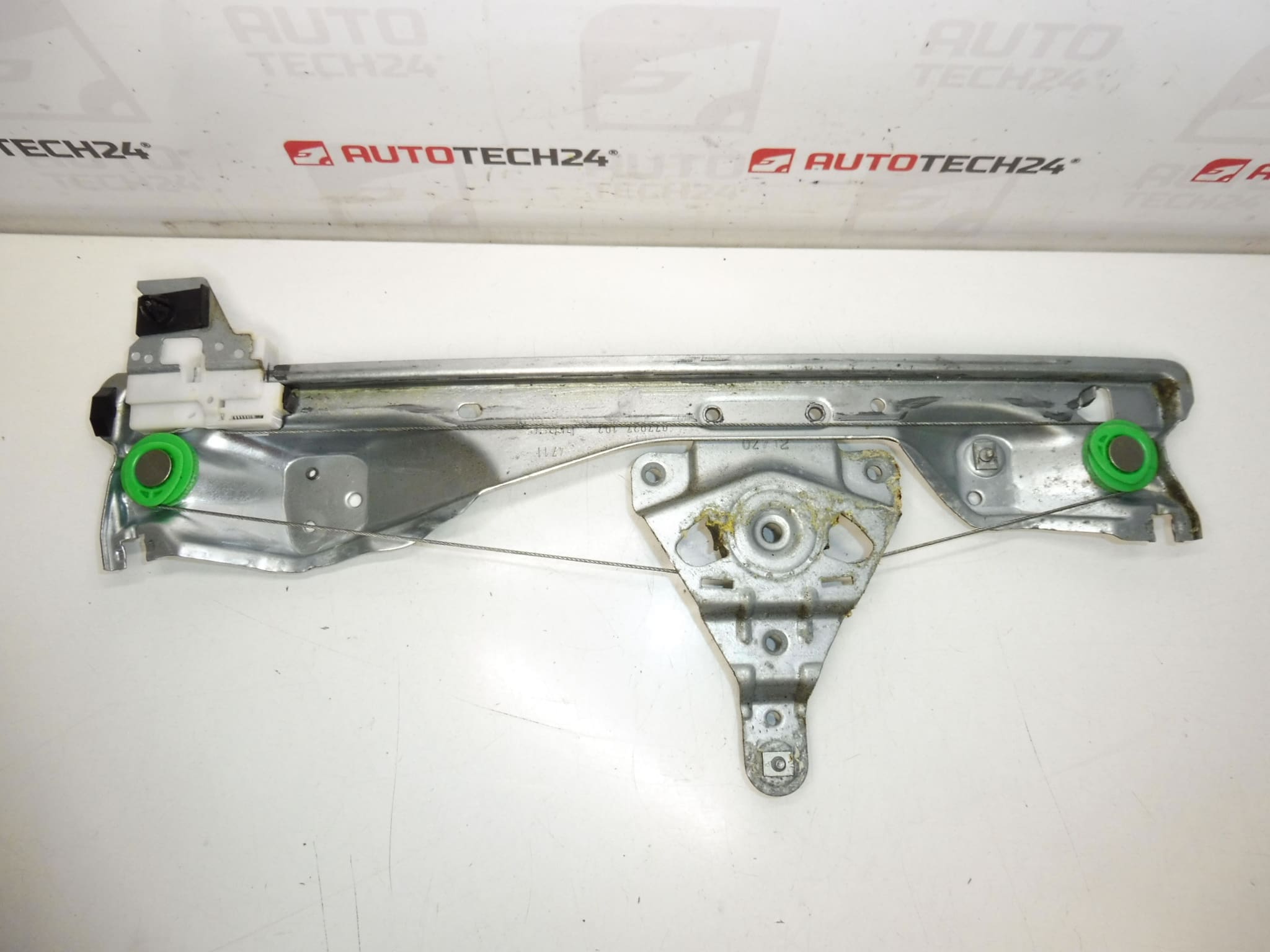 Peugeot 308 Zugmechanismus für linke Heckscheibe 9675463180 9223C9 – Bild 2